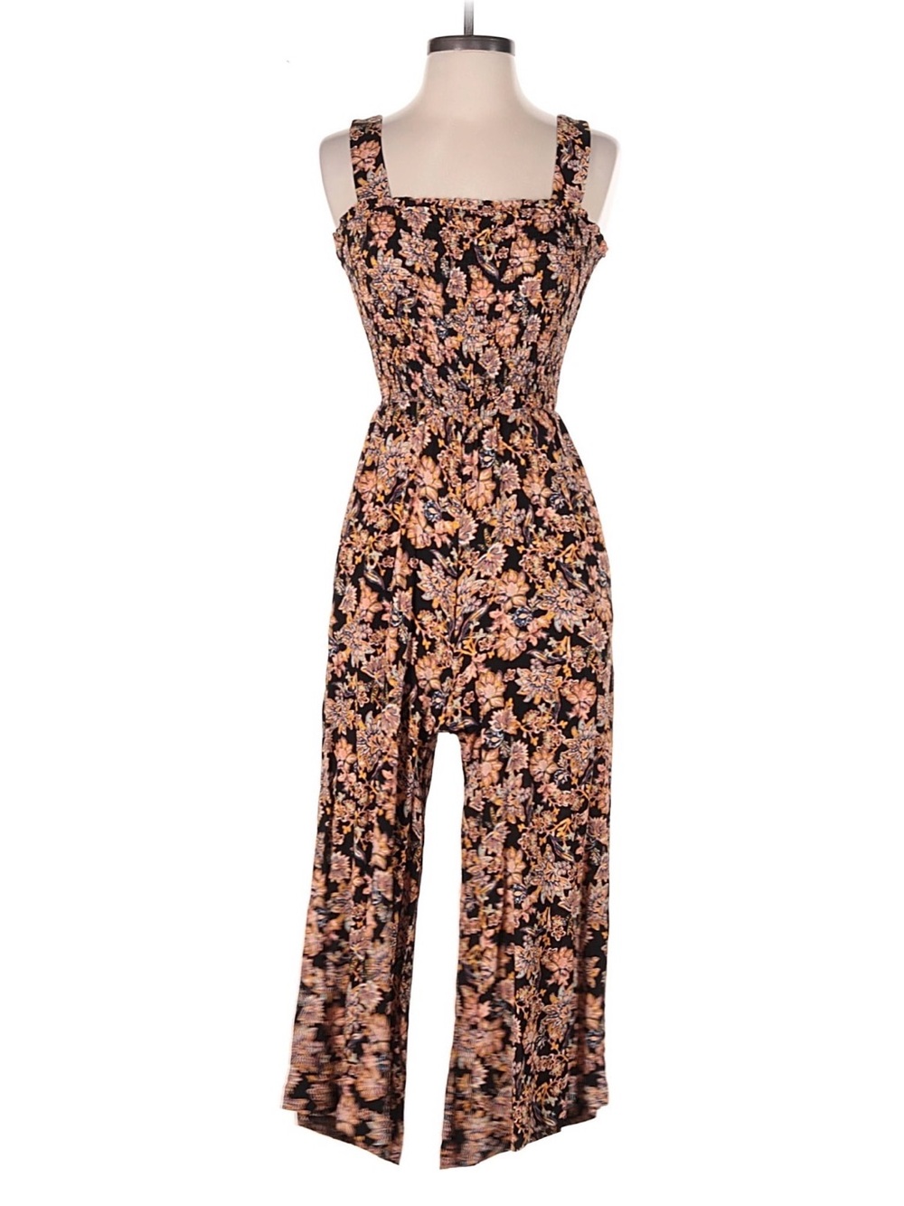 Evereve Miley Wide-Leg Floral Jumpsuit